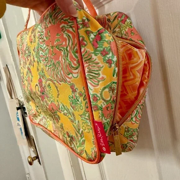 Lilly Pulitzer Cosmetic Travel Bag - Picture 10 of 11